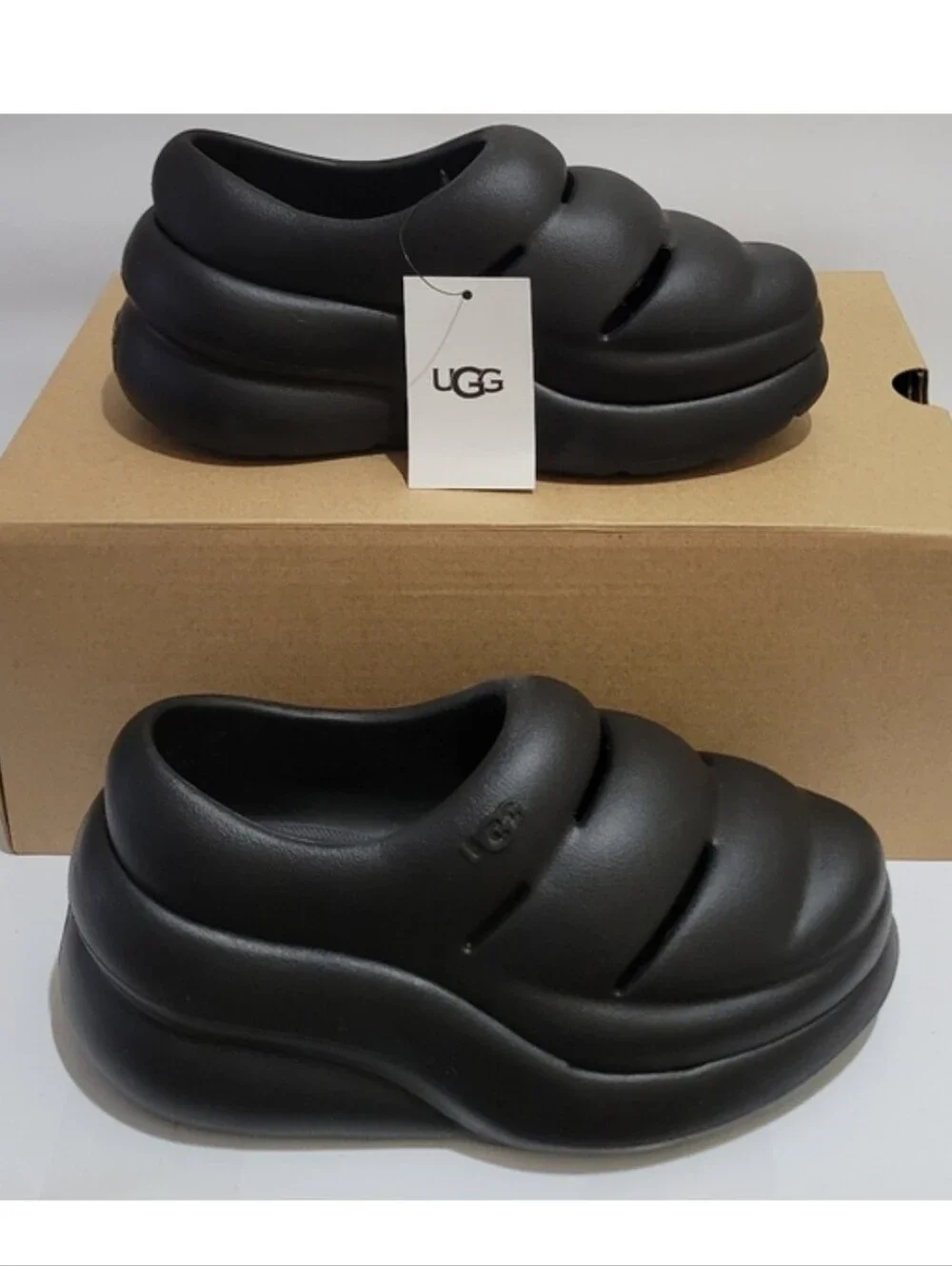 Ugg Sport Yeah Black Clogs Little‎ Kids